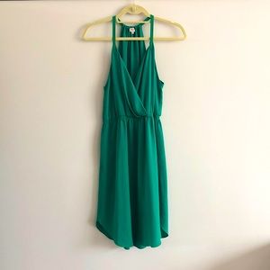 Aritzia Wilfred Taleen Dress Kelly Green Small